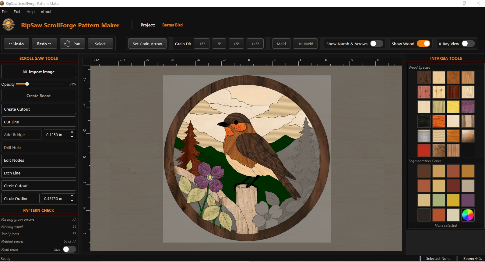 RipSaw ScrollForge Pattern Maker software